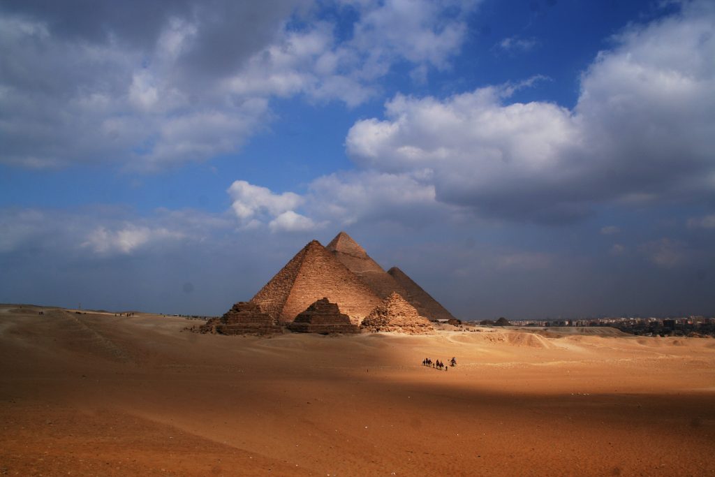 中東エジプトとピラミッド